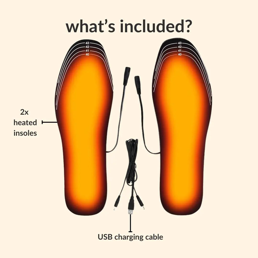Plantillas térmicas para zapatos, recortables a medida