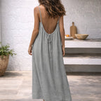 Robe nuisette maxi décontractée pour femme