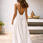 Robe nuisette maxi décontractée pour femme