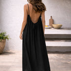 Robe nuisette maxi décontractée pour femme