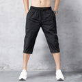 Herren-Schnelltrocknende Nylonshorts mit elastischem Bund und Kordelzug für Sommeraktivitäten