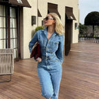 Women’s Utility Denim Jumpsuit