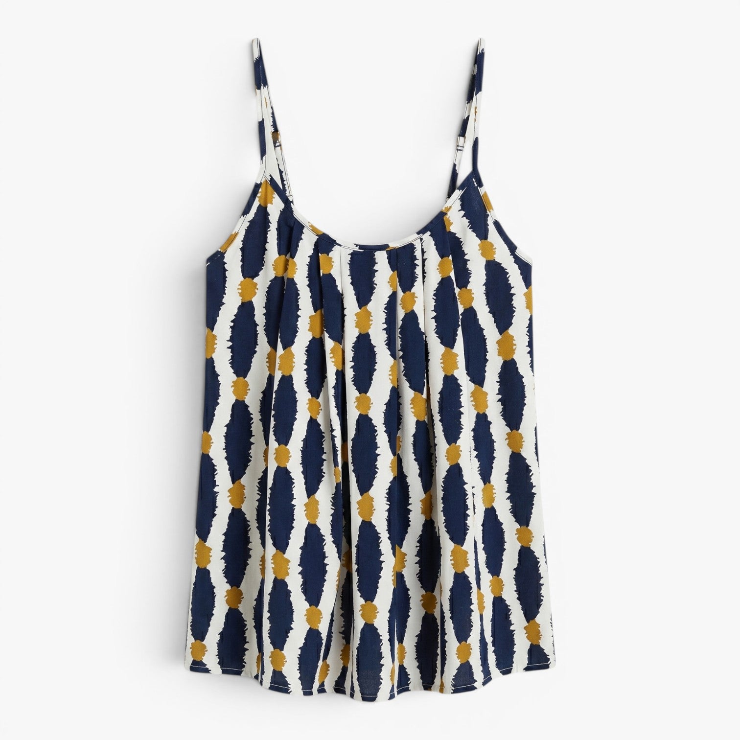 Women's Abstract Geometric Print Spaghetti Strap Cami Top