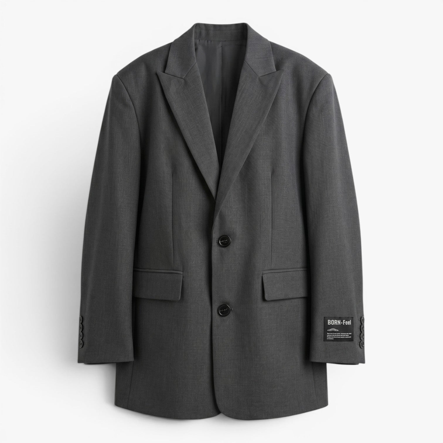 Women's Oversized Single-Breasted Blazer
