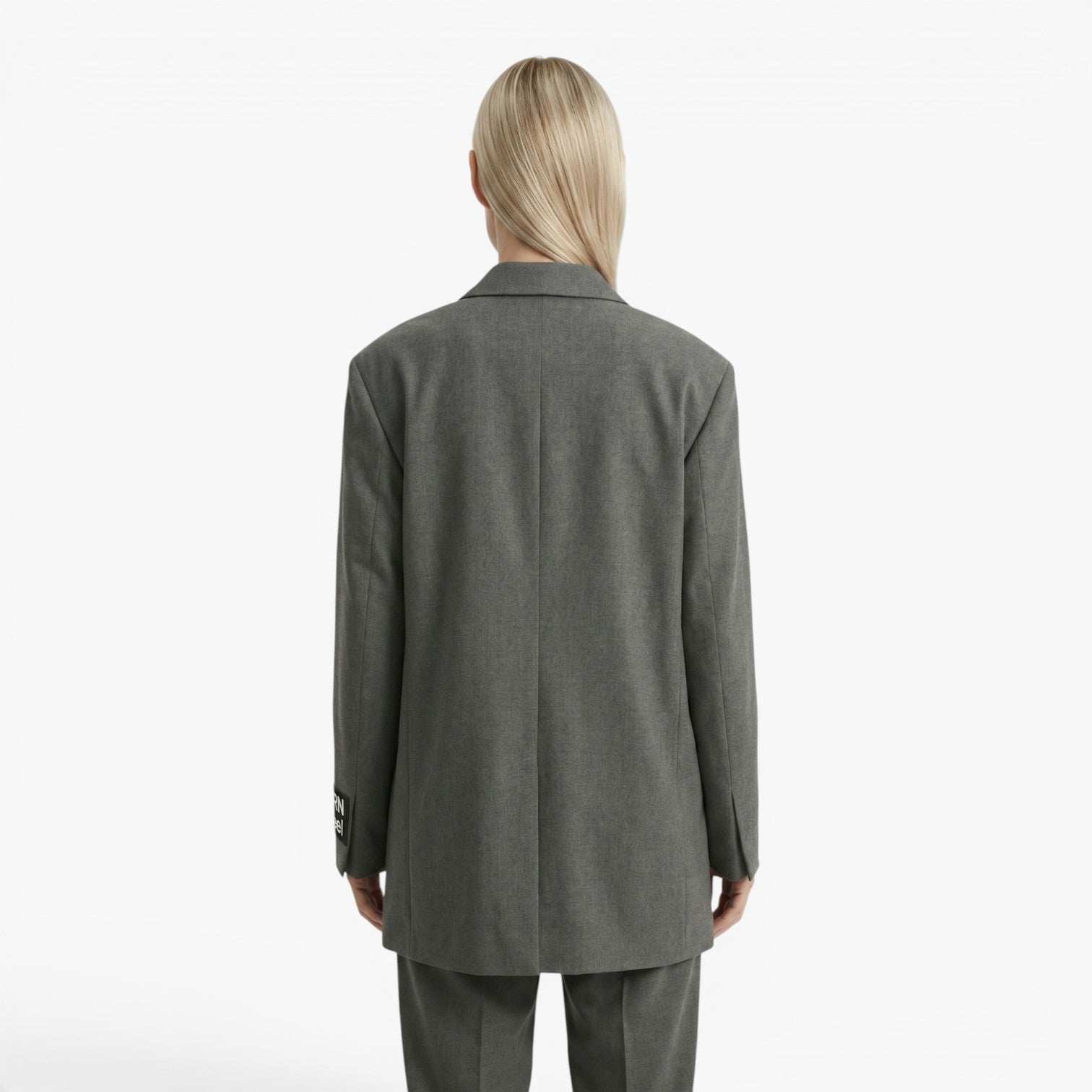 Women's Oversized Single-Breasted Blazer
