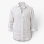 Men's Linen Button-Up Everyday Casual Shirt