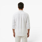 Men's Linen Button-Up Everyday Casual Shirt