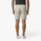 Men's Relaxed Linen Drawstring Shorts with Textured Summer Weave