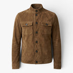 Men's Vintage-Inspired Button Front Jacket