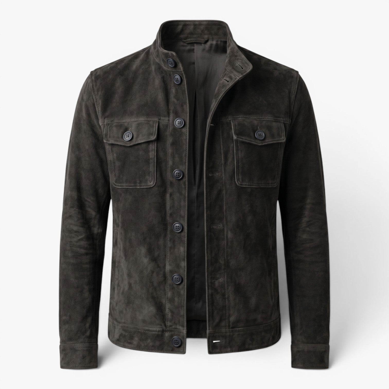 Men's Vintage-Inspired Button Front Jacket