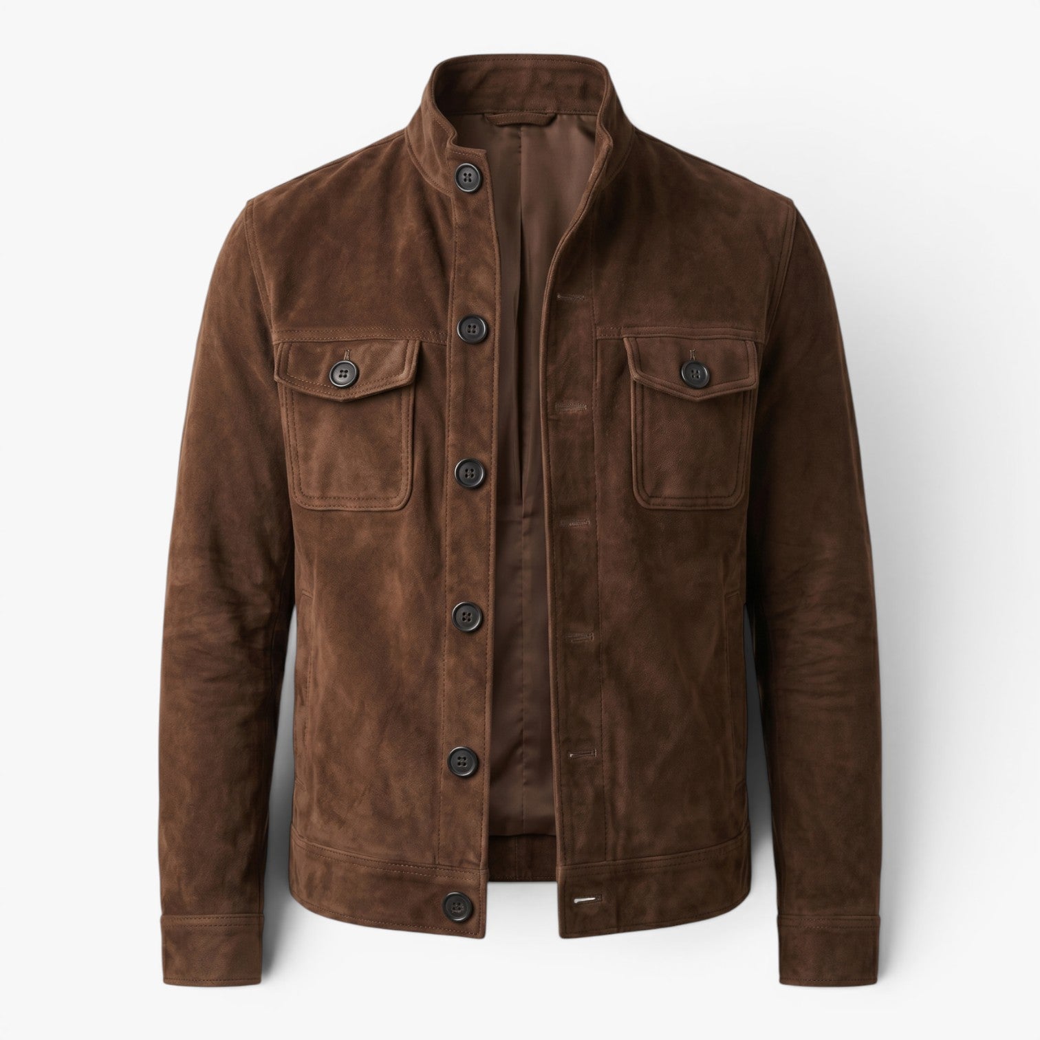 Men's Vintage-Inspired Button Front Jacket