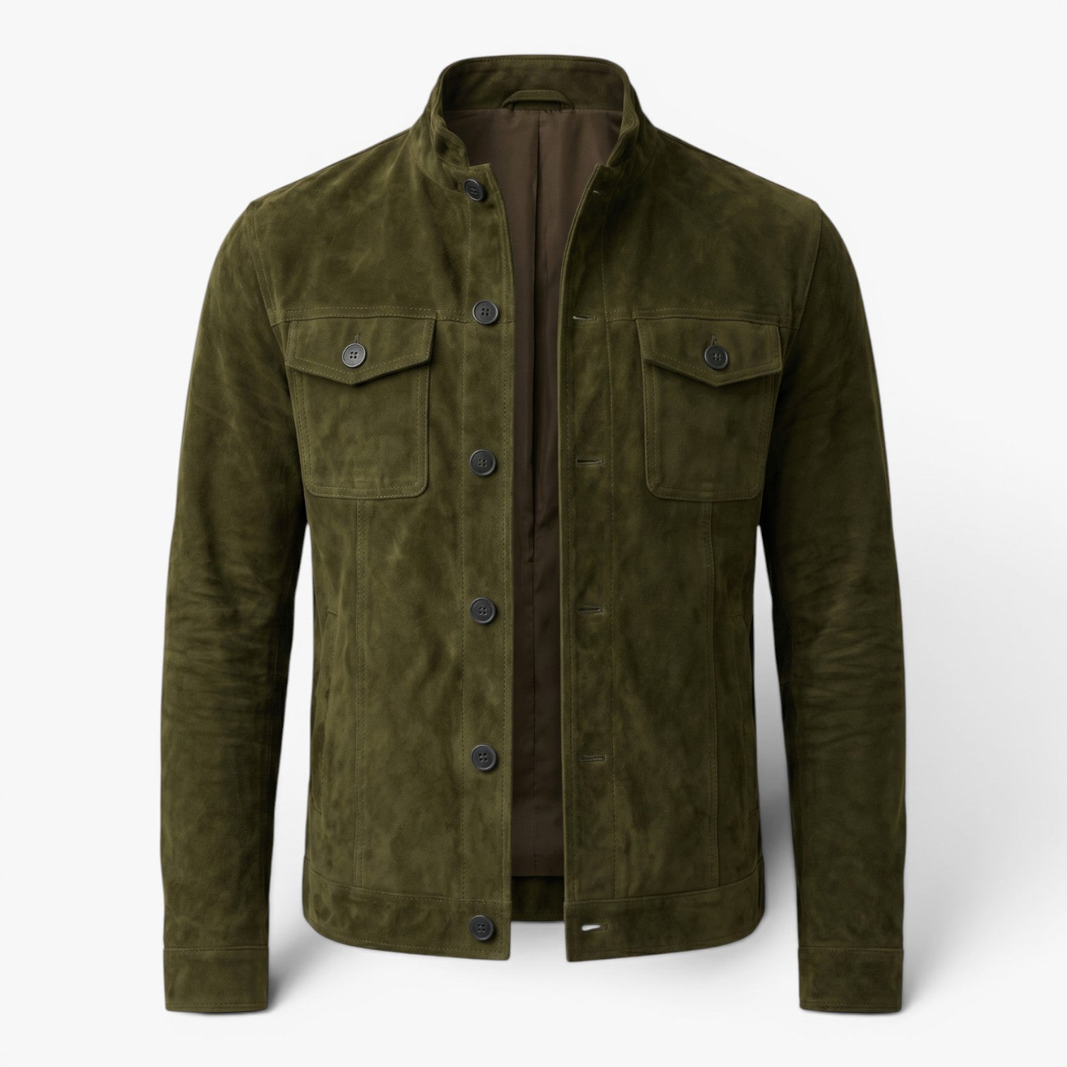 Men's Vintage-Inspired Button Front Jacket