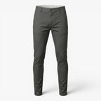 Men's Tailored Slim-Fit Stretch Chino Trousers with Tapered Leg and Modern Urban Cut