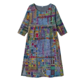 Women's Printed Relaxed Maxi Dress