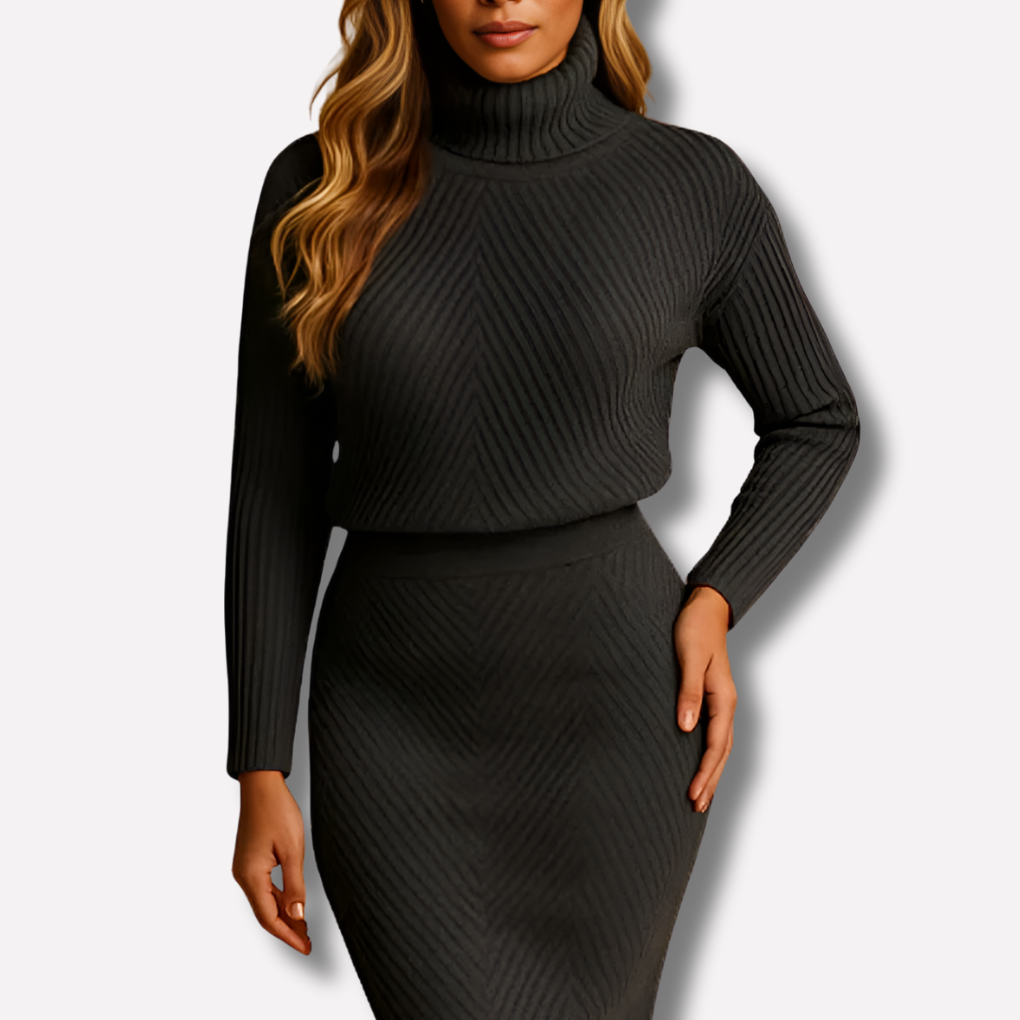 Women’s Long Sleeve Midi Dress