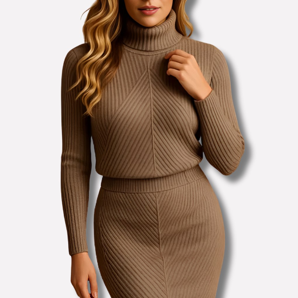 Women’s Long Sleeve Midi Dress