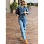 Women’s Utility Denim Jumpsuit