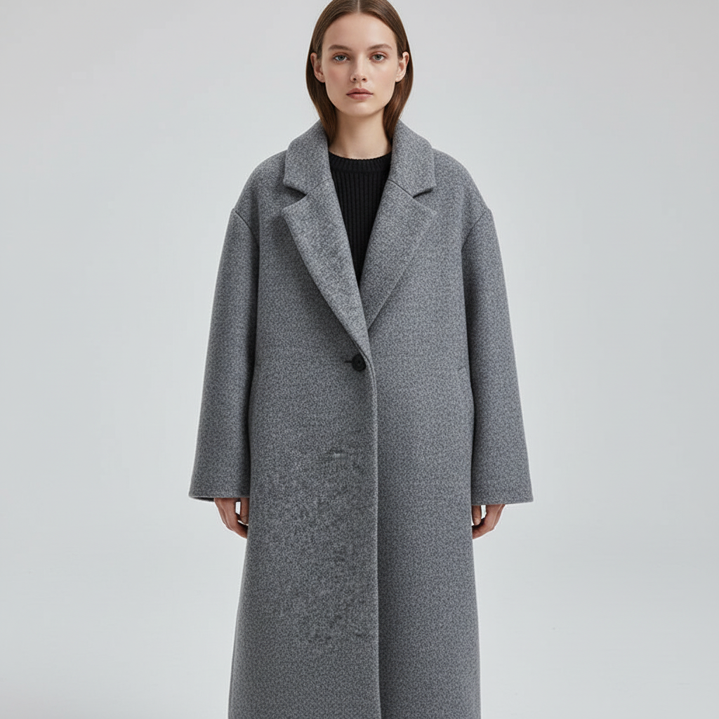 Cappotto lungo relaxed da donna