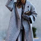 Cappotto lungo relaxed da donna