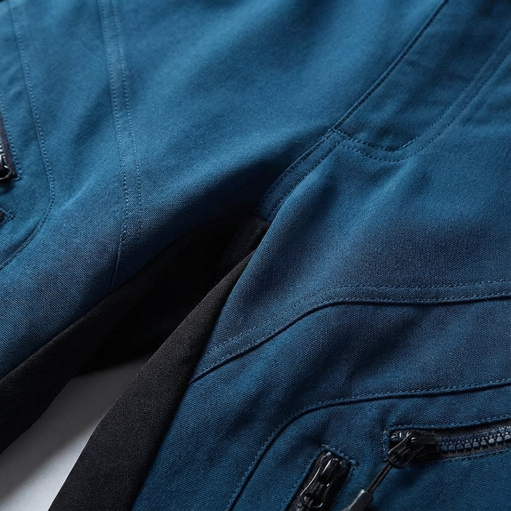 Men's Performance Shorts with Zip Pockets for Hiking and Outdoor Activities