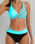 Women's Cross Front Bikini Set