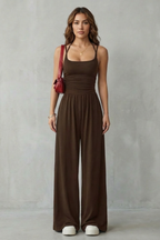 Women's Wide-Leg Cami Jumpsuit