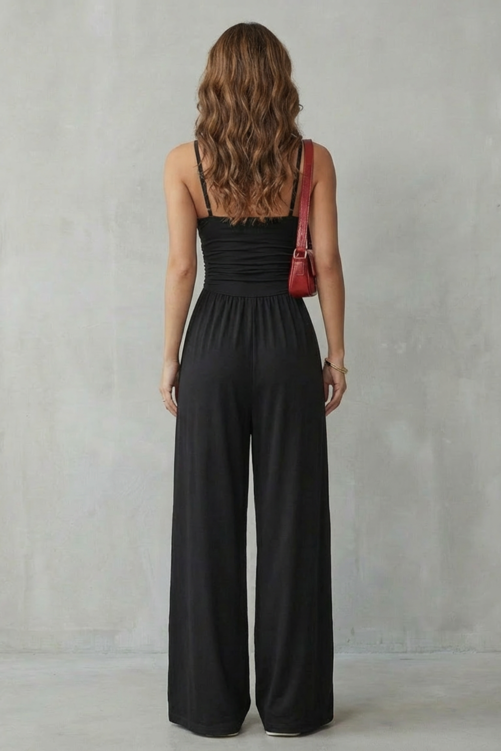 Women's Wide-Leg Cami Jumpsuit