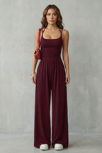 Women's Wide-Leg Cami Jumpsuit