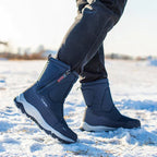 Winter-Schneestiefel für Damen bis zur Wadenmitte