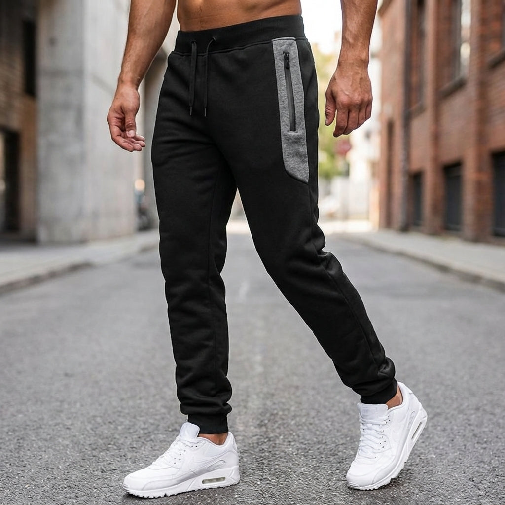 Slim fit-joggerbukser til mænd