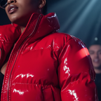 Chaqueta acolchada corta de invierno para mujer
