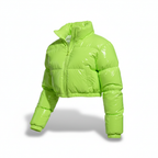Chaqueta acolchada corta de invierno para mujer