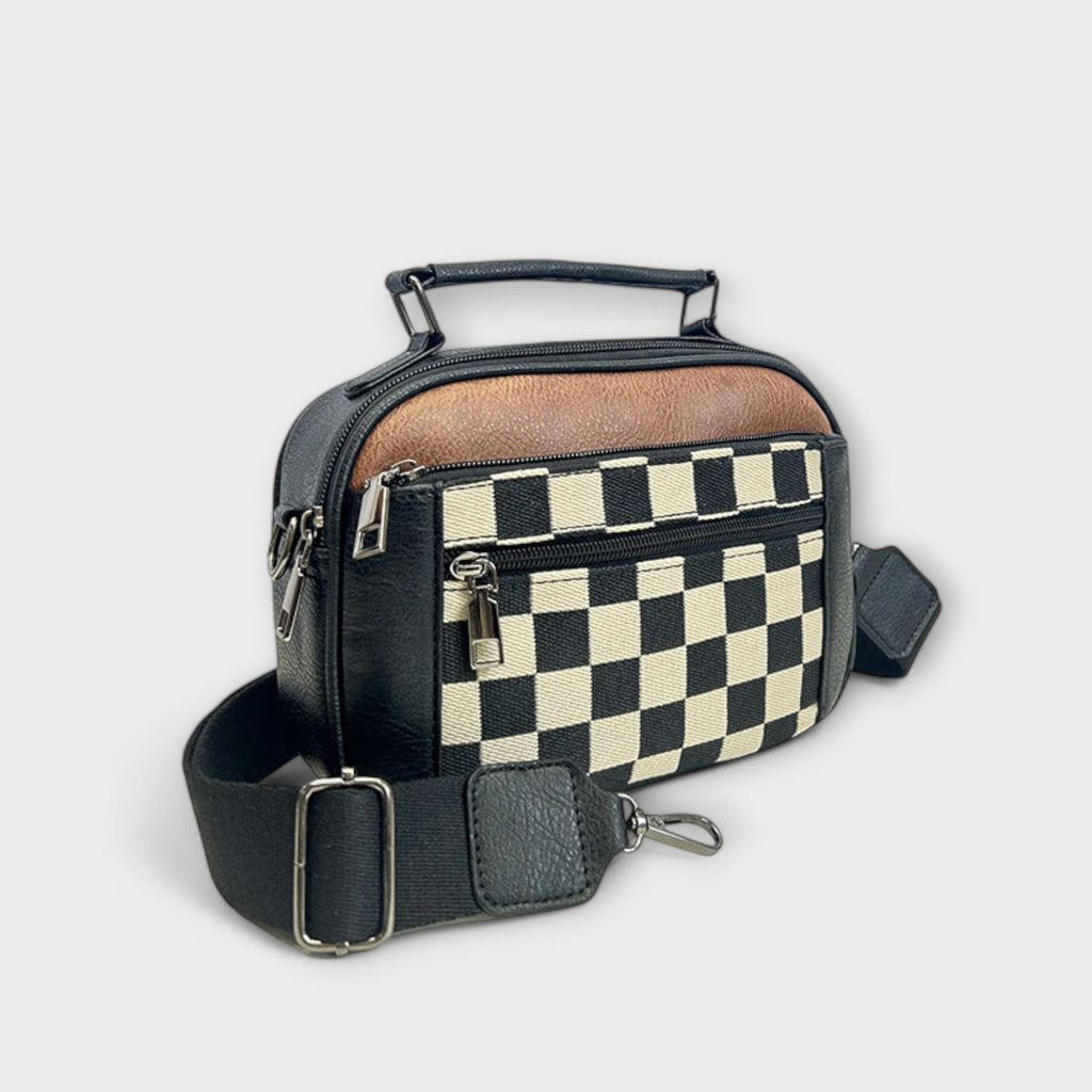 Women’s Checkered Crossbody Bag