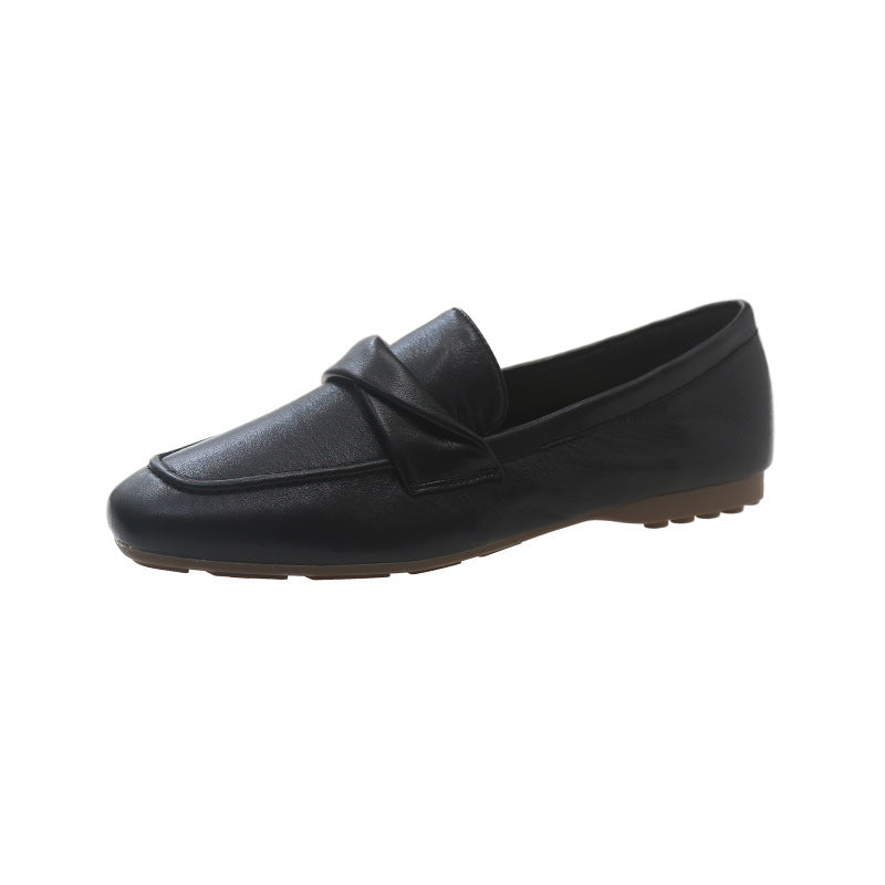 Women’s Knot Detail Flat Loafers