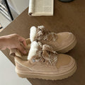 Women’s Cozy Lace-Up Boots