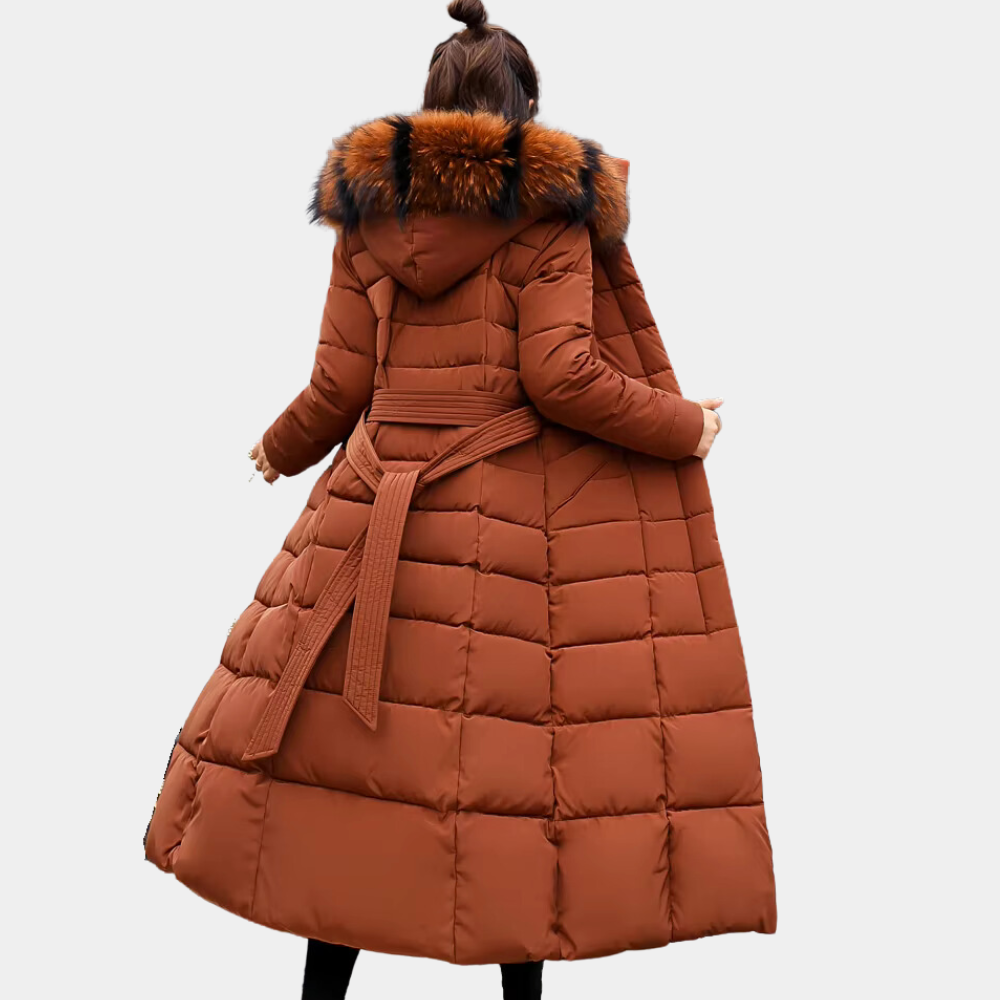 Women’s Long Hooded Puffer Coat