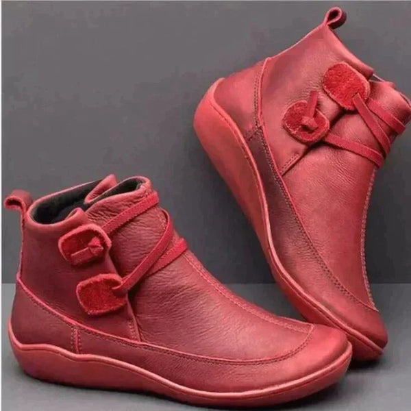 Women’s Buckle Strap Ankle Boots