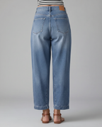 Women's Relaxed Barrel-Leg Jeans