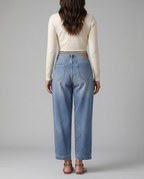 Women's Relaxed Barrel-Leg Jeans