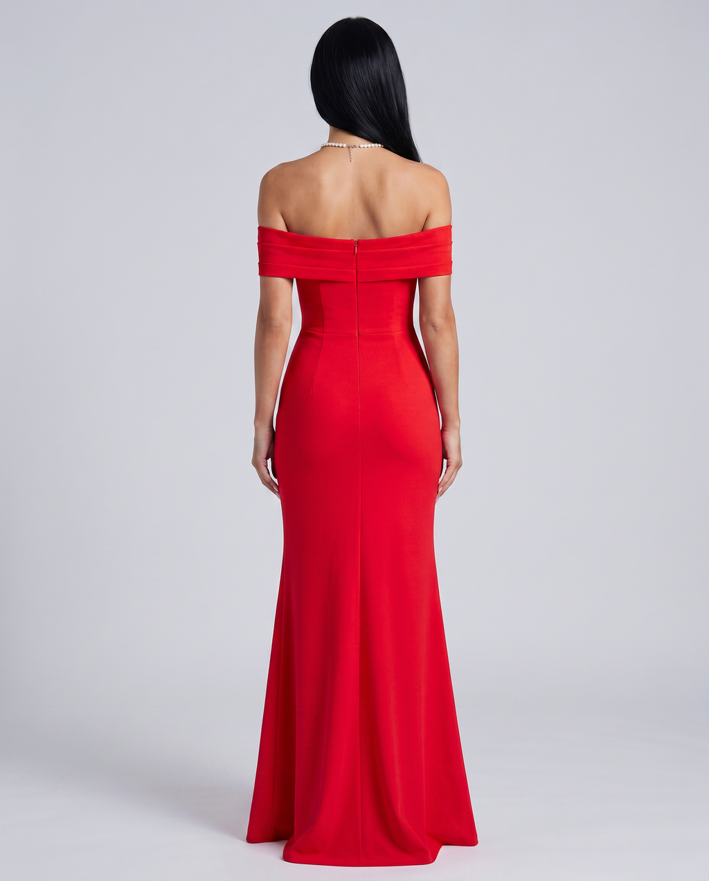 Women's Off-Shoulder Maxi Dress for Elegant Evening and Formal Styling