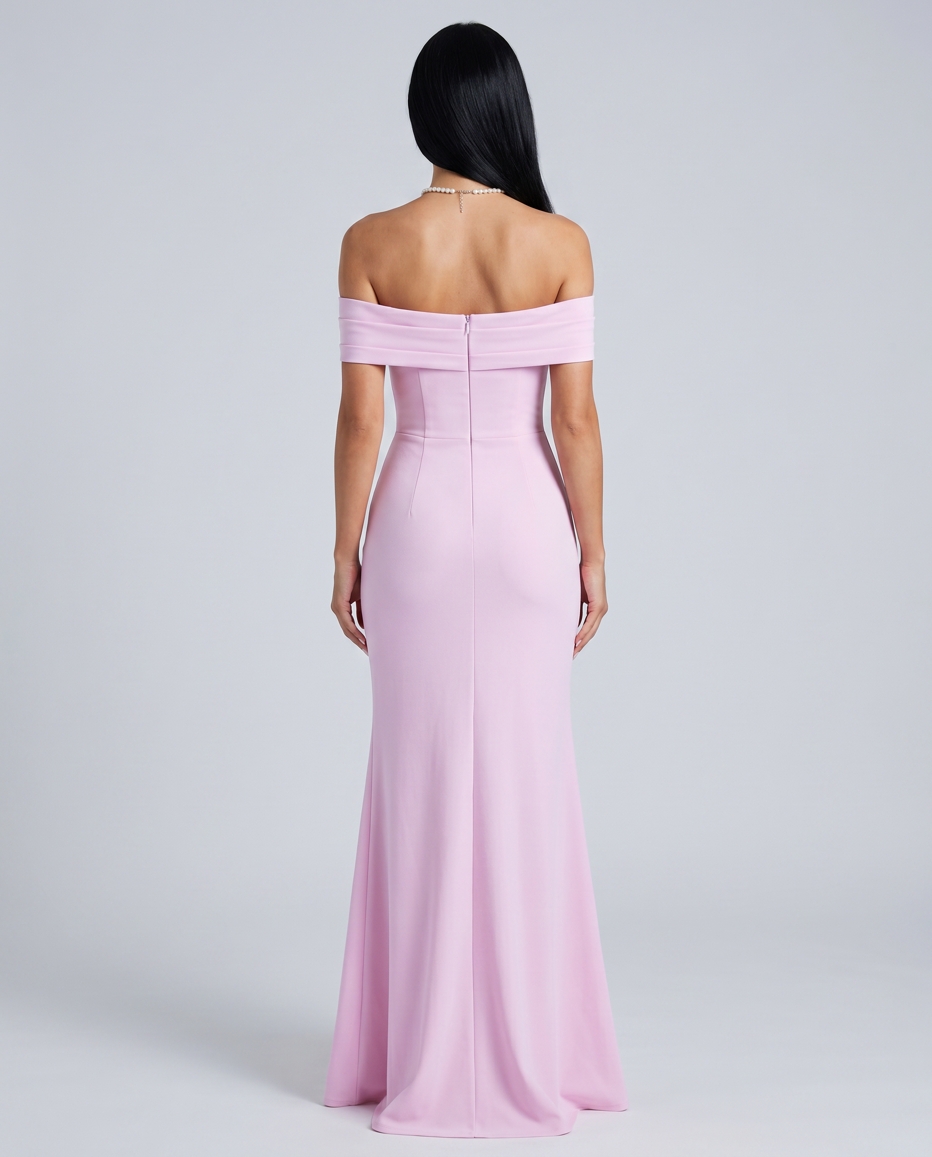 Women's Off-Shoulder Maxi Dress for Elegant Evening and Formal Styling