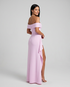 Women's Off-Shoulder Maxi Dress for Elegant Evening and Formal Styling