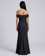 Women's Off-Shoulder Maxi Dress for Elegant Evening and Formal Styling