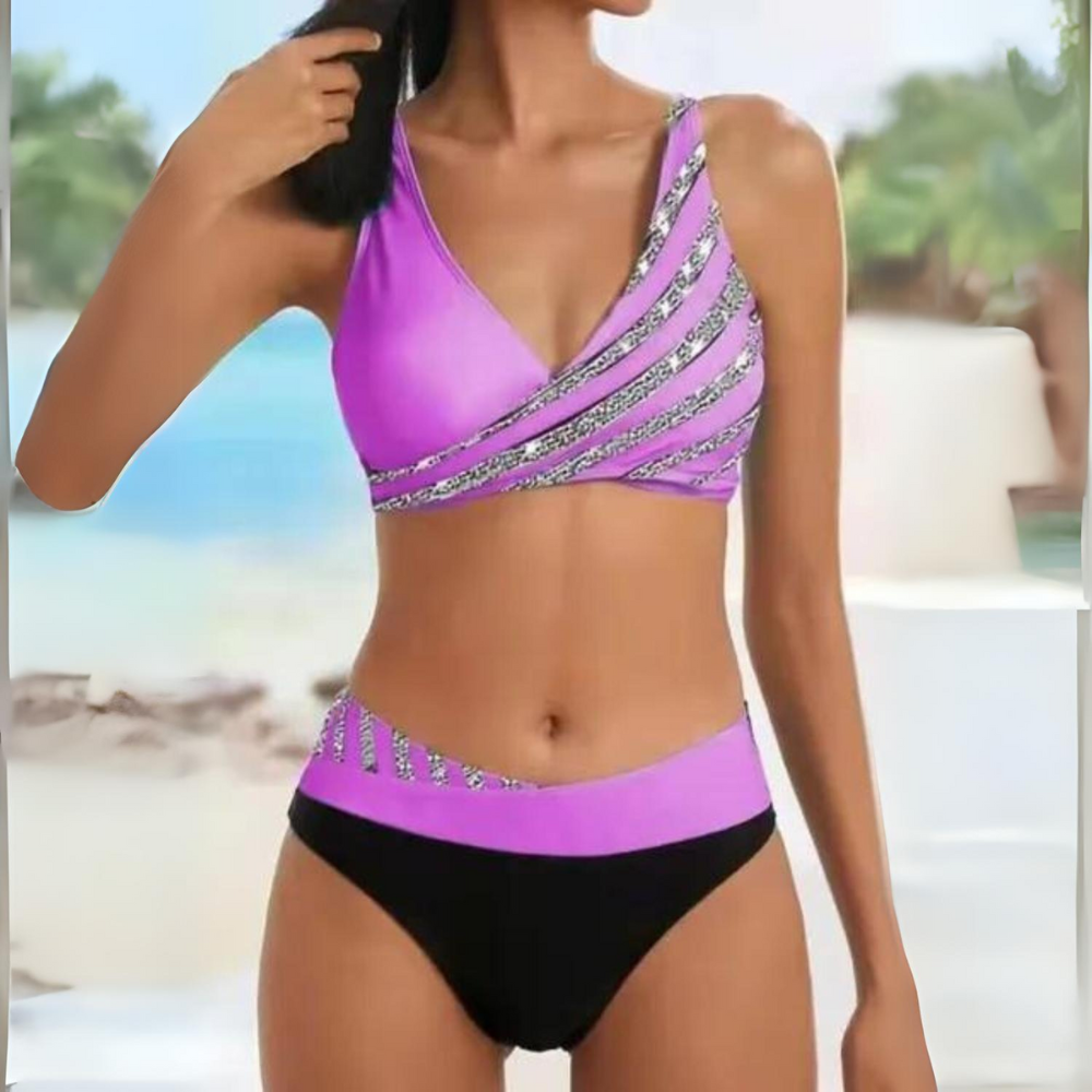 Genevieve | Colorblock-Bikini