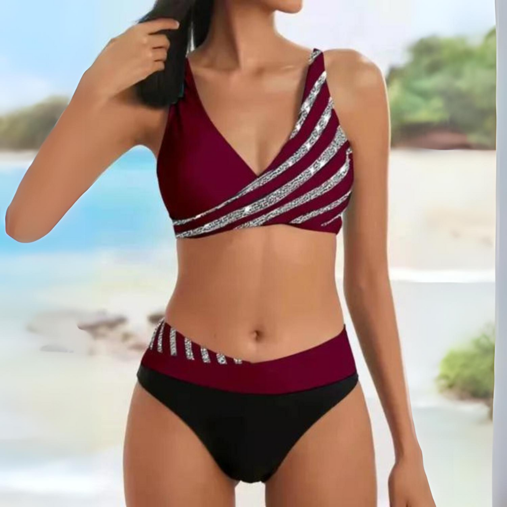 Genevieve | Colorblock-Bikini