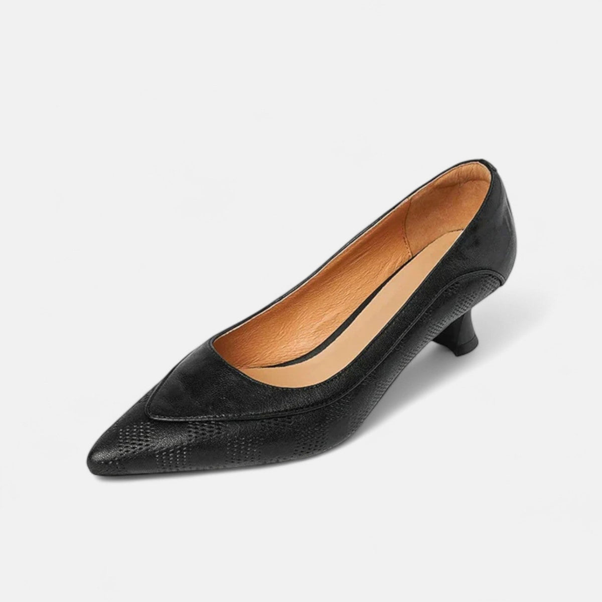 Women’s Pointed-Toe Low Heel Pumps