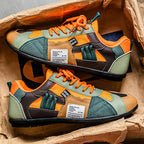 Herren Sneaker mit Farbfeldern, Schnürung und lässigem Design zum Gehen