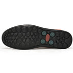 Mocassins décontractés à enfiler pour homme avec détail talon contrasté