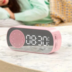 Digital Alarm Clock with Bluetooth Speaker