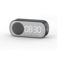 Digital Alarm Clock with Bluetooth Speaker